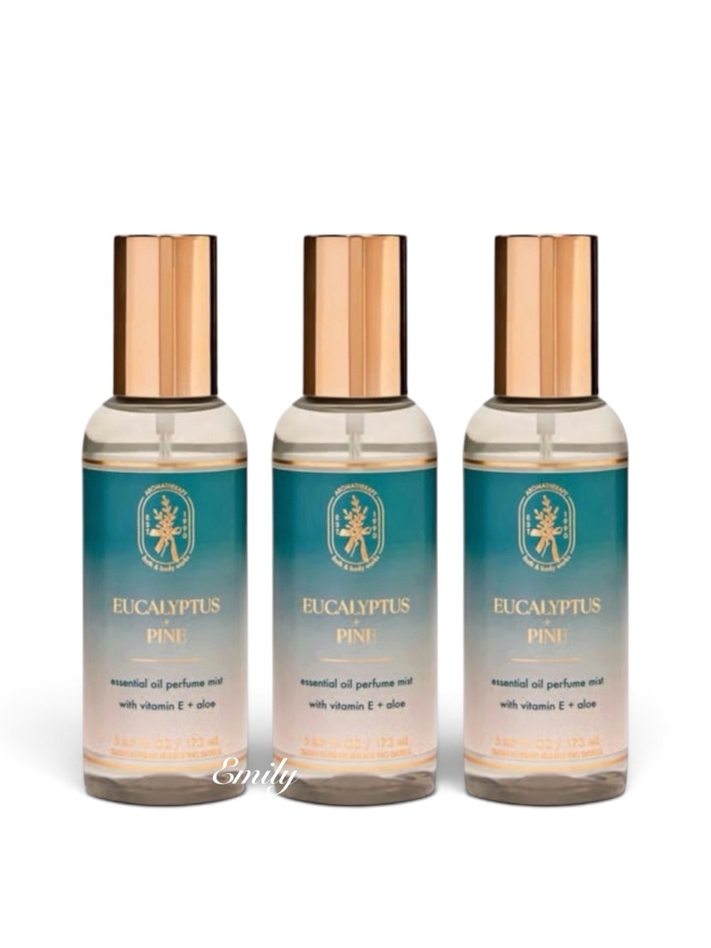 3X EUCALYPTUS + PINE essential oil mist with Vitamin E + aloe